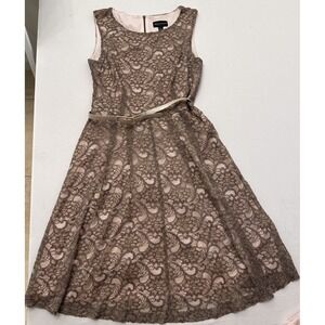 Connected Apparel Lace Dress Size 6